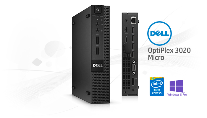 Dell OptiPlex 3020 MC – Micro – Intel Core i3 3 GHz |